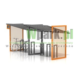 Wiata na rowery EASY 02 - na 12 rowerów