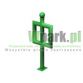 Stojak  rowerowy barierka na 2 stanowiska (kod:COLOR02/2/S/PW)
