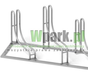 Stojak 45 stopni aluminiowy na 12 stanowisk (kod:3044/12/A/P)