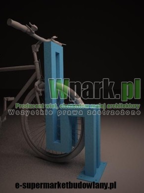Stojak  rowerowy siedzisko na 1 stanowisko (kod:CUBE03/1/S/PW)
