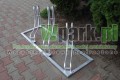 Stojak 45 stopni aluminiowy na 3 stanowiska (kod:3044/3/A/P)