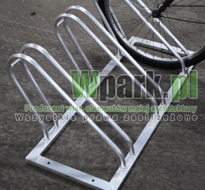 Stojak  rowerowy aluminiowy na 6 stanowisk (kod:3001/6/A/P)
