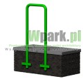 Stojak  rowerowy barierka na 2 stanowiska (kod:SBPRO01/2/S/W)