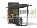 Wiata na rowery NAVE 02 - na 12 rowerów
