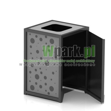Osłona śmietnika BOKS mini 03 jeden pojemnik do 240 L