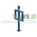 Stojak  rowerowy barierka na 2 stanowiska (kod:COLOR02/2/S/PW)