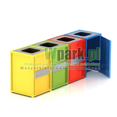 Osłona śmietnika BOKS mini pojemniki do 240 L szt 4