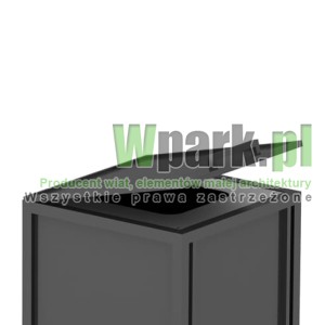 Klapa zamykająca do osłony śmietnika BOKS mini