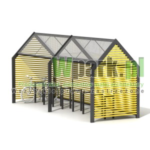 Wiata na rowery HOME - na 16 rowerów