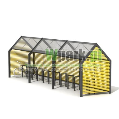 Wiata na rowery HOME - na 24 rowery