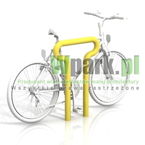 Stojak  rowerowy barierka na 2 stanowiska (kod:PALEPA06/2/S/W)