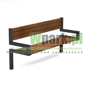 Ławka MODE 03 drewno