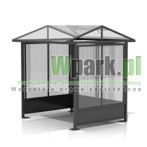 Palarnia TRIO 01 tył poliwęglan komorowy bok drewno