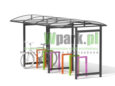 Wiata na rowery SZKOLNA 13 - na 12 rowerów