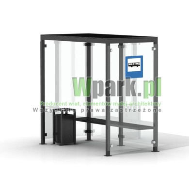 Przystanek GLAS ściany szklane