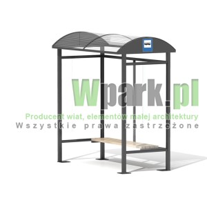 Przystanek DECO 07 ściany szkło