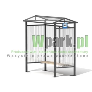 Przystanek TRIO 05 ściany polwęglan komorowy