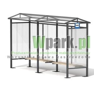 Przystanek TRIO 06 ściany polwęglan komorowy