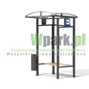 Przystanek HAPE 04 ściany szkło