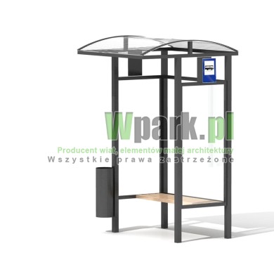 Przystanek HAPE 04 ściany szkło