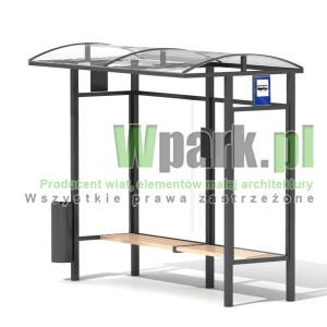 Przystanek HAPE 08 ściany szkło