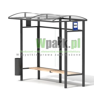 Przystanek HAPE 08 ściany szkło