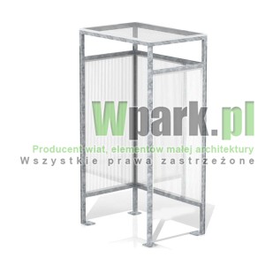 Palarnia MINI ocynk dwie ściany boczne