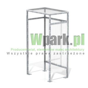 Palarnia MINI ocynk jedna ściana boczna