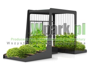 Wiata przystankowa EKON przystanek zielony