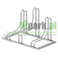 Stojak rowerowy  bocian stalowy ocynkowany na 5 stanowiska (kod:3033/5/S/P)