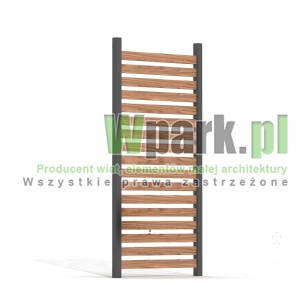 Panel ścienny - drewno