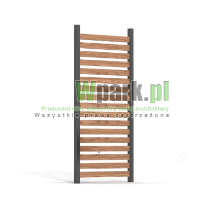 Panel ścienny - drewno