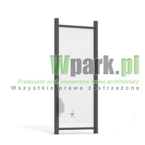 Panel ścienny - szkło hartowane 8 mm