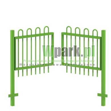 Brama dwa skrzydła wersja lekka