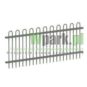 Ogrodzenie placów zabaw wersja ciężka - cena za 1 mb ze słupkami