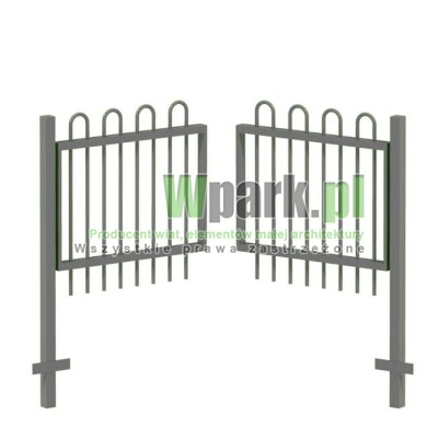 Brama dwa skrzydła wersja ciężka