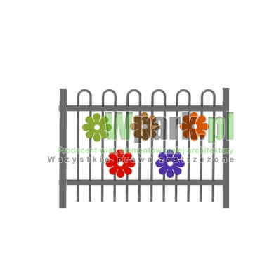 Ozdoby mini szt 5 do zamocowania na przęśle