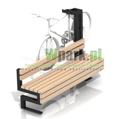 BikeStop z ławką 05 linia MODE