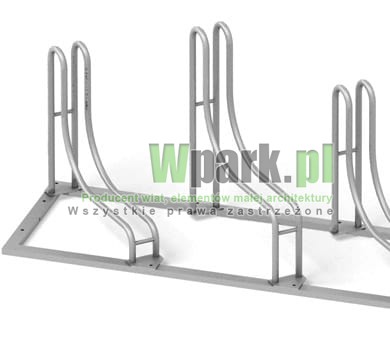 Stojak 45 stopni aluminiowy na 6 stanowisk (kod:3044/6/A/P)