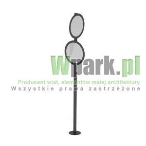 Słup informacyjny OVAL 01