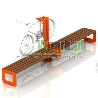 BikeStop z ławką 08 linia MODE