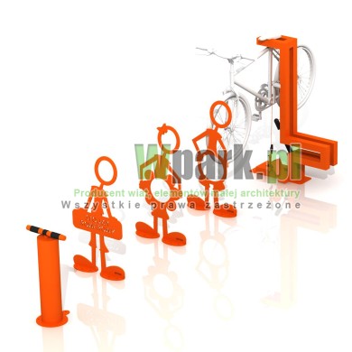 Parking rowerowy BikeStop 10