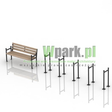 Parking rowerowy DECO 03 na 10 rowerów