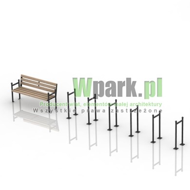 Parking rowerowy DECO 04 na 12 rowerów