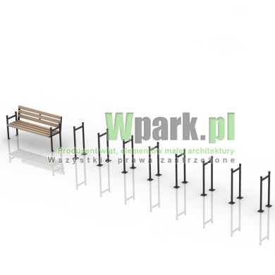 Parking rowerowy DECO 05 na 16 rowerów