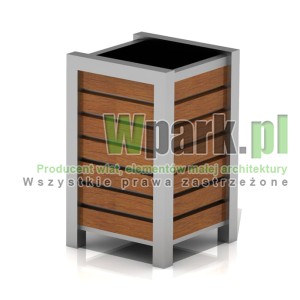 Kosz MODE 04 - stal nierdzewna