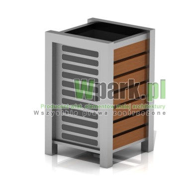 Kosz MODE 05 - stal nierdzewna