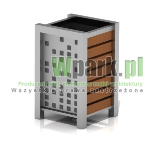 Kosz MODE 06 - stal nierdzewna