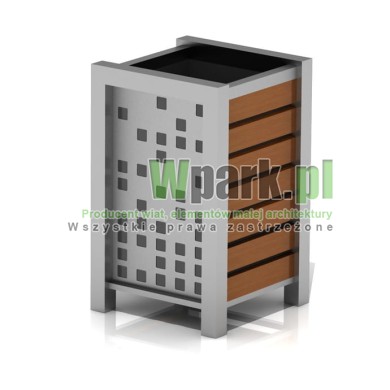 Kosz MODE 06 - stal nierdzewna