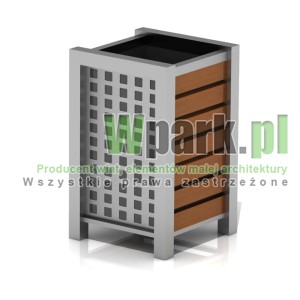 Kosz MODE 07 - stal nierdzewna